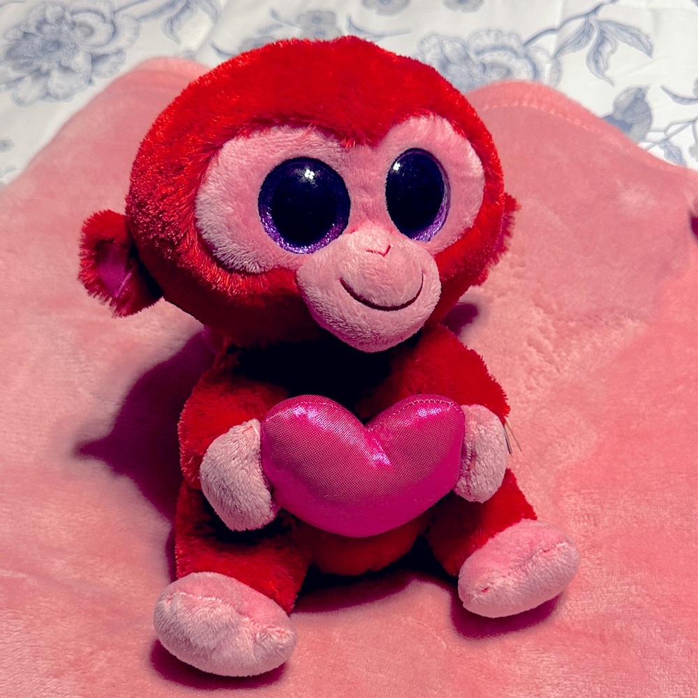 Ty Boo Collection Monkey NWT